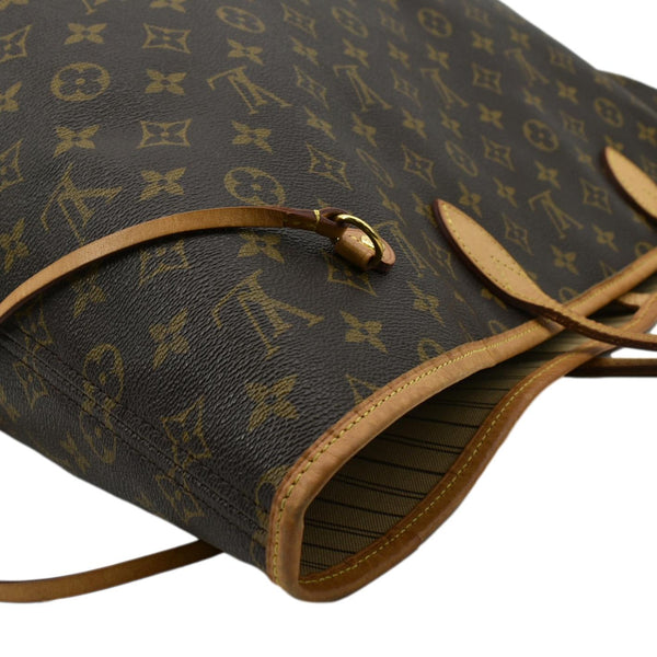 LOUIS VUITTON Neverfull GM Monogram Canvas Tote Bag Brown