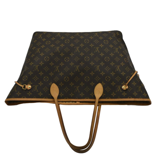 LOUIS VUITTON Neverfull GM Monogram Canvas Tote Bag Brown