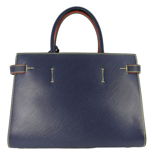 LOUIS VUITTON Twist Epi Leather 2Way Tote Bag Indigo