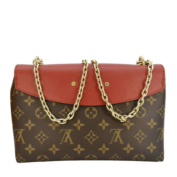 LOUIS VUITTON Saint Placide Monogram Canvas Crossbody Bag Brown