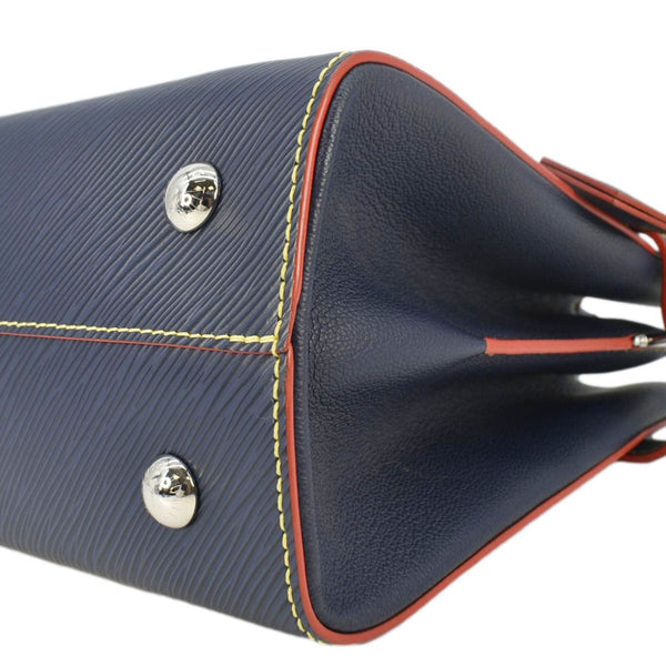 LOUIS VUITTON Twist Epi Leather 2Way Tote Bag Indigo