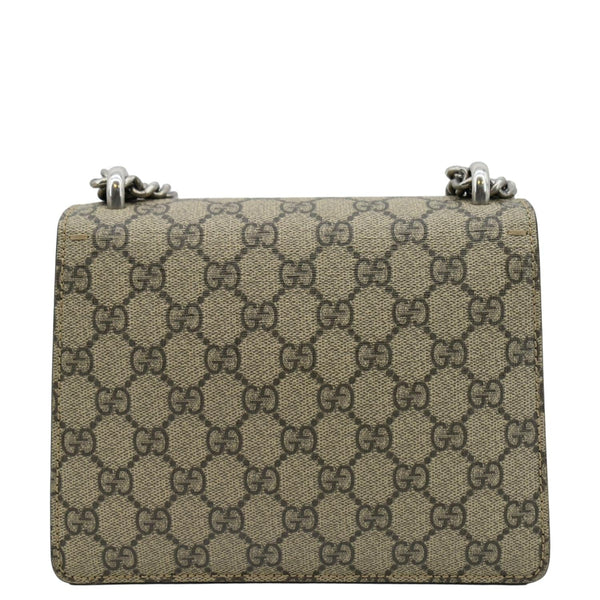 GUCCI Dionysus Mini GG Supreme Canvas Crossbody Bag Beige 421970