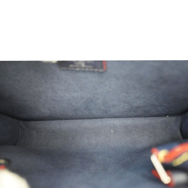 LOUIS VUITTON Twist Epi Leather 2Way Tote Bag Indigo