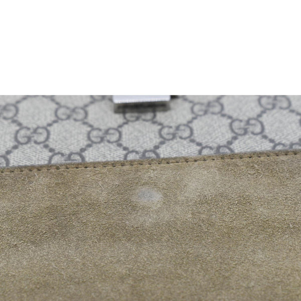 GUCCI Dionysus Mini GG Supreme Canvas Crossbody Bag Beige 421970