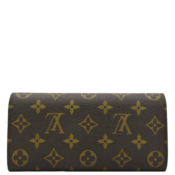LOUIS VUITTON Emilie Monogram Canvas Wallet Rose Ballerine