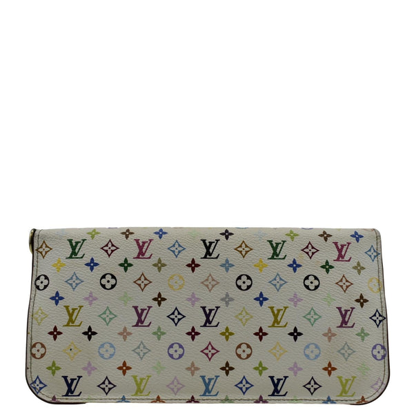 LOUIS VUITTON Insolite Multicolor Zippy Wallet White