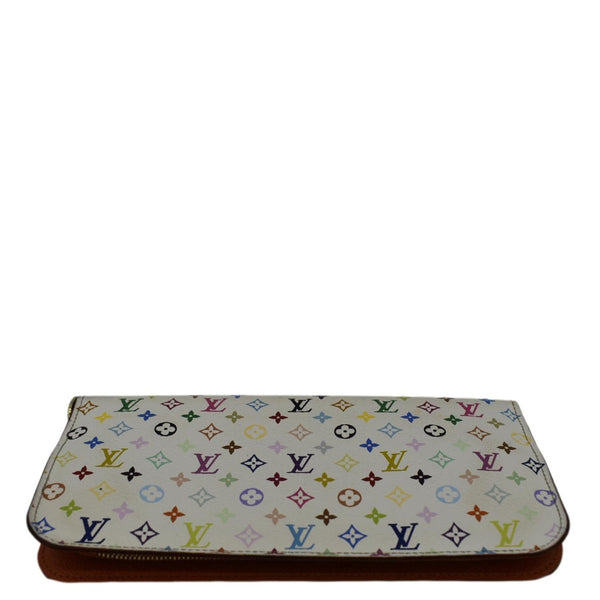 LOUIS VUITTON Insolite Multicolor Zippy Wallet White