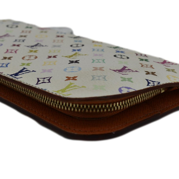 LOUIS VUITTON Insolite Multicolor Zippy Wallet White