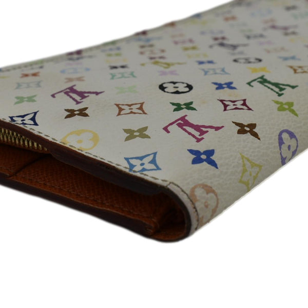 LOUIS VUITTON Insolite Multicolor Zippy Wallet White