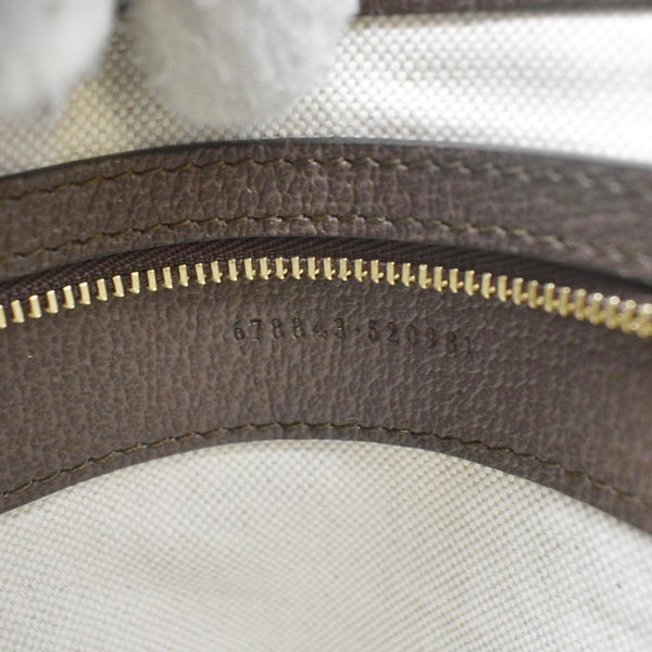 GUCCI Blondie Leather Camera Crossbody Bag Yellow 742360