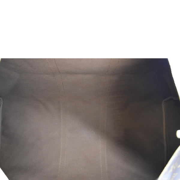 LOUIS VUITTON Keepall 60 Bandouliere Monogram Canvas Travel Bag Brown