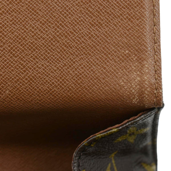 LOUIS VUITTON Cartouchiere MM Monogram Canvas Crossbody Bag Brown