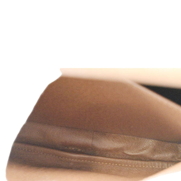 LOUIS VUITTON Cartouchiere MM Monogram Canvas Crossbody Bag Brown