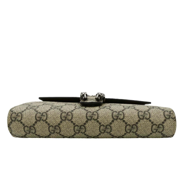 GUCCI Dionysus Small GG Supreme Canvas Crossbody Bag Beige 401231