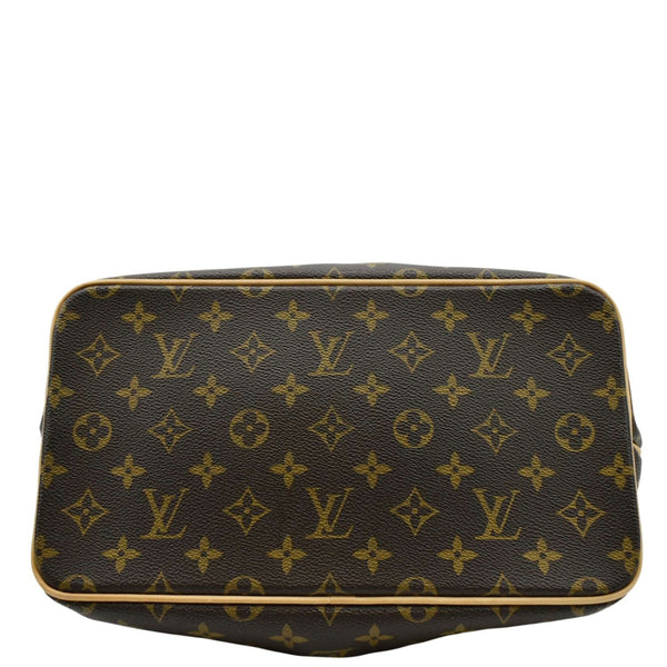 LOUIS VUITTON Palermo PM Monogram Canvas Shoulder Bag Brown