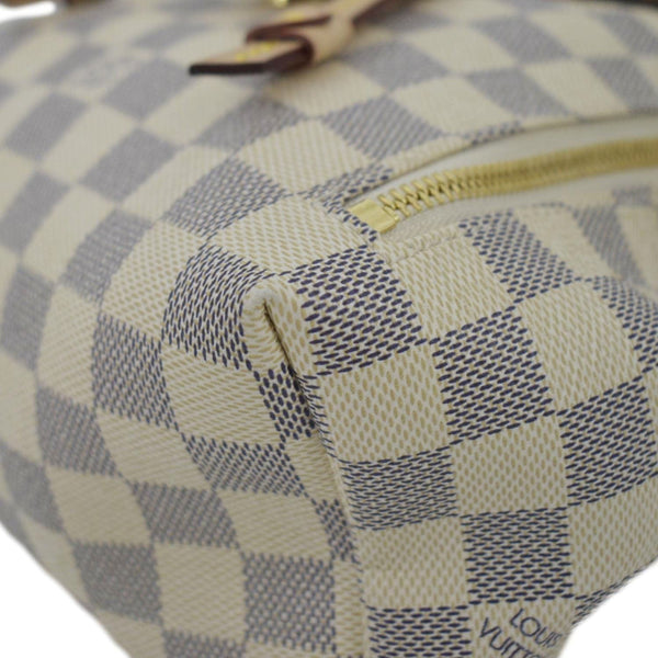LOUIS VUITTON Sperone BB Damier Azur Backpack Bag White