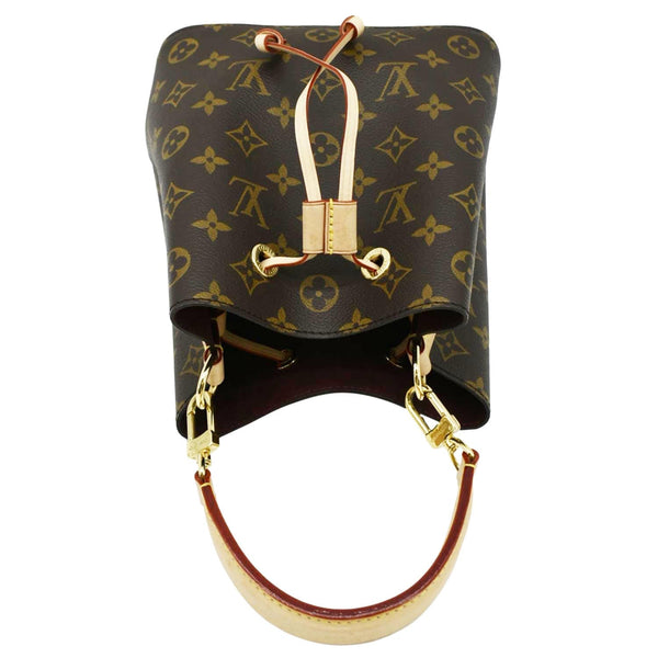 LOUIS VUITTON NeoNoe BB Monogram Canvas Shoulder Bag Brown