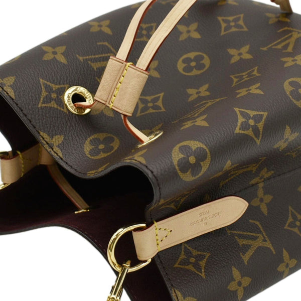 LOUIS VUITTON NeoNoe BB Monogram Canvas Shoulder Bag Brown