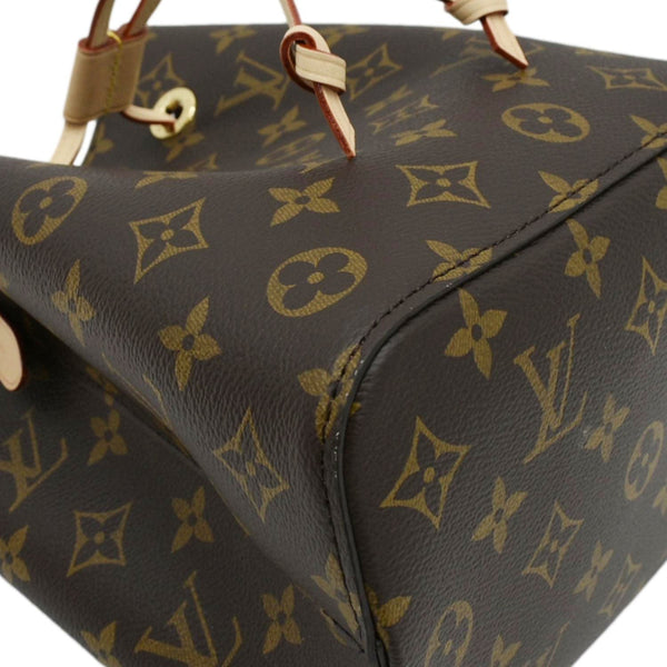 LOUIS VUITTON NeoNoe BB Monogram Canvas Shoulder Bag Brown