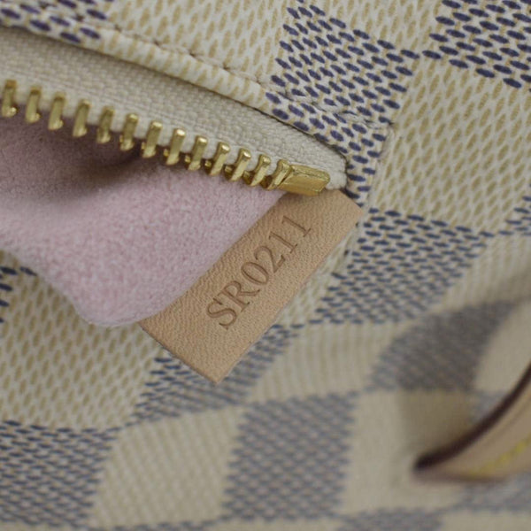 LOUIS VUITTON Sperone BB Damier Azur Backpack Bag White