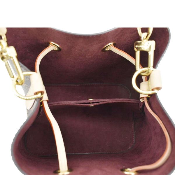 LOUIS VUITTON NeoNoe BB Monogram Canvas Shoulder Bag Brown