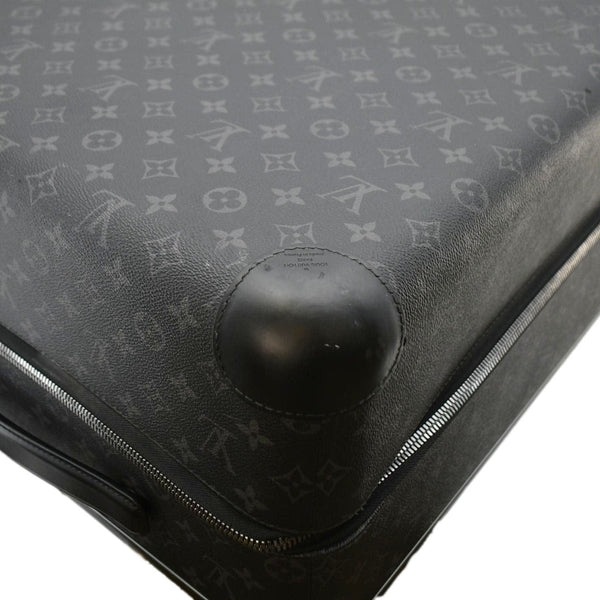 LOUIS VUITTON Horizon 70 Monogram Eclipse Canvas Rolling Suitcase Black