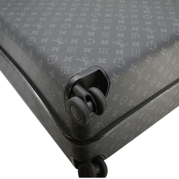 LOUIS VUITTON Horizon 70 Monogram Eclipse Canvas Rolling Suitcase Black