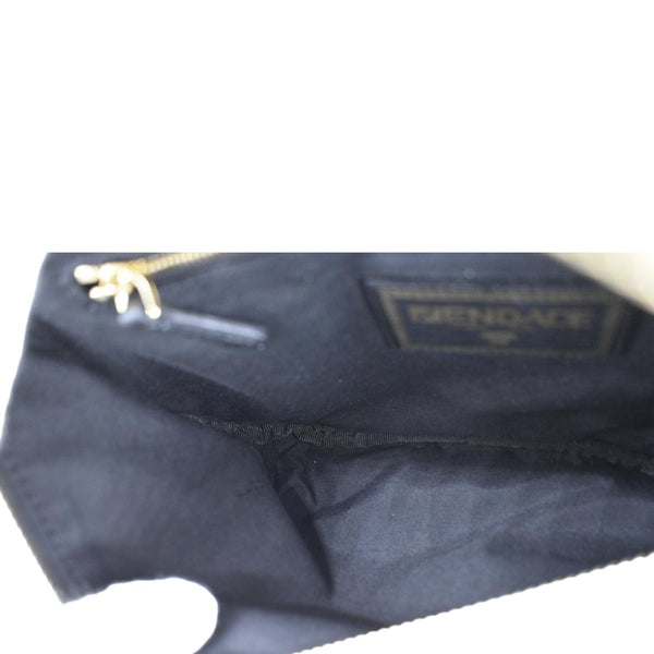 VERSACE X FENDI FF Baroque Nylon Belt Bag Gold