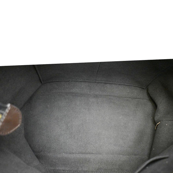 LOUIS VUITTON Jersey Damier Ebene Tote Shoulder Bag Brown