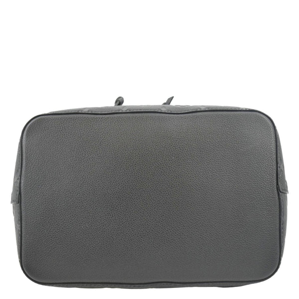 LOUIS VUITTON NeoNoe MM Monogram Empreinte Leather Shoulder Bag Black