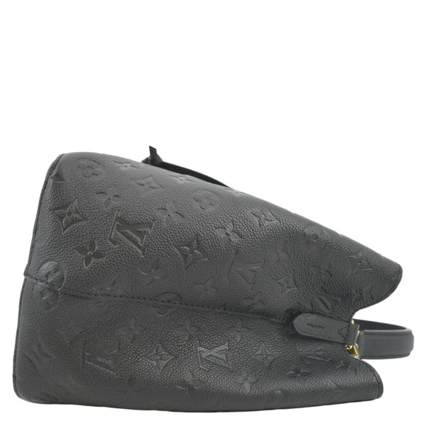 LOUIS VUITTON NeoNoe MM Monogram Empreinte Leather Shoulder Bag Black