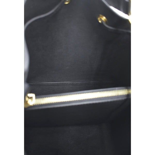 LOUIS VUITTON NeoNoe MM Monogram Empreinte Leather Shoulder Bag Black