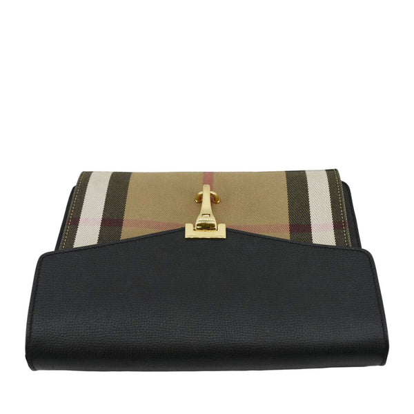 BURBERRY Macken Small Canvas Crossbody Bag Black