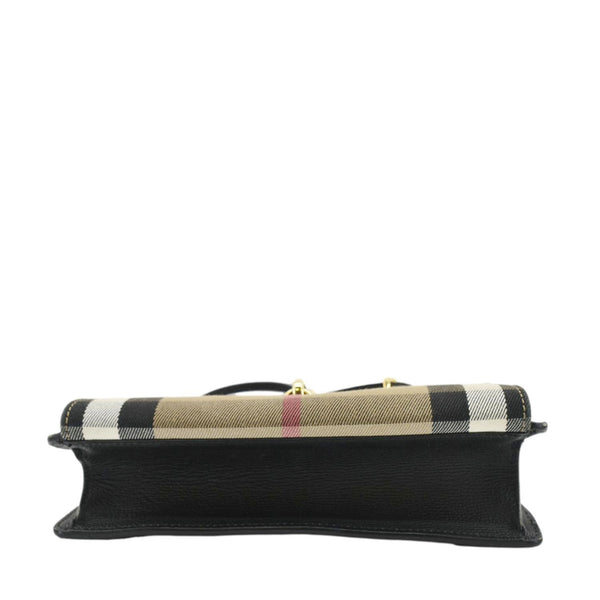 BURBERRY Macken Small Canvas Crossbody Bag Black