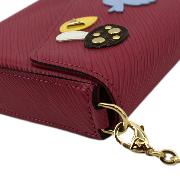 LOUIS VUITTON Easter Felicie Epi Leather Pochette Crossbody Bag Pink