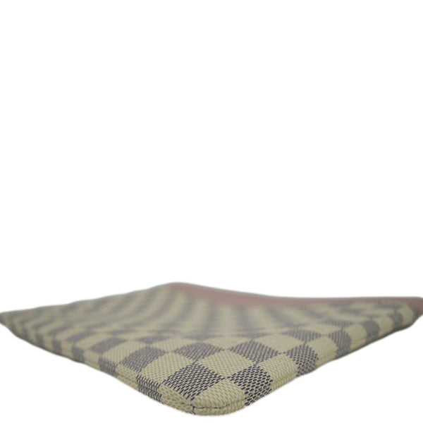 LOUIS VUITTON Daily Damier Azur Pouch Rose Ballerine Pink