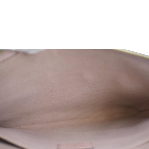 LOUIS VUITTON Daily Damier Azur Pouch Rose Ballerine Pink