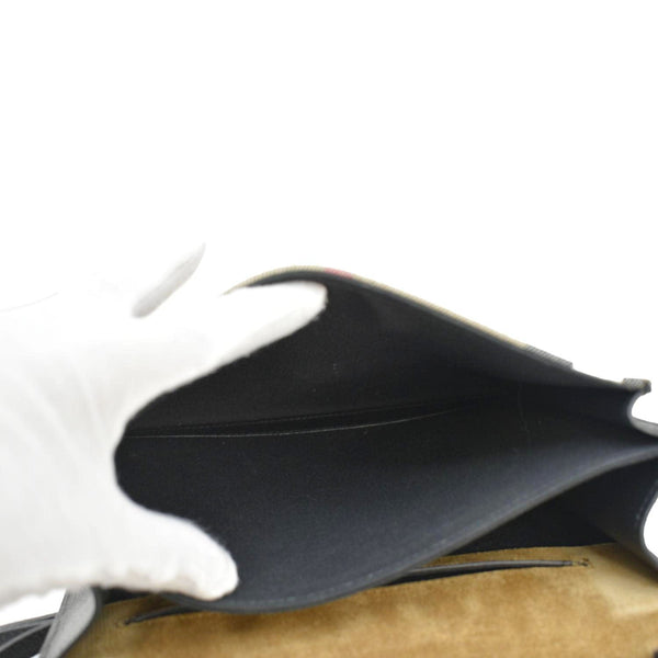 BURBERRY Macken Small Canvas Crossbody Bag Black