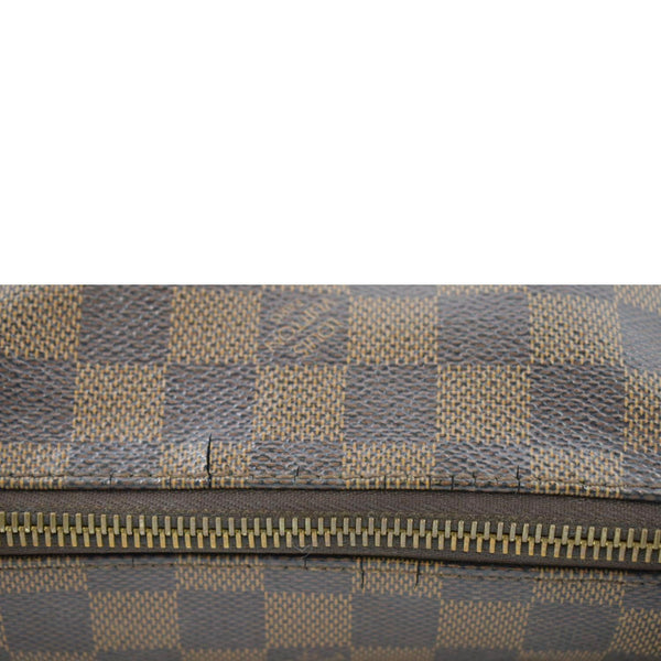 LOUIS VUITTON Totally MM Damier Ebene Shoulder Bag Brown