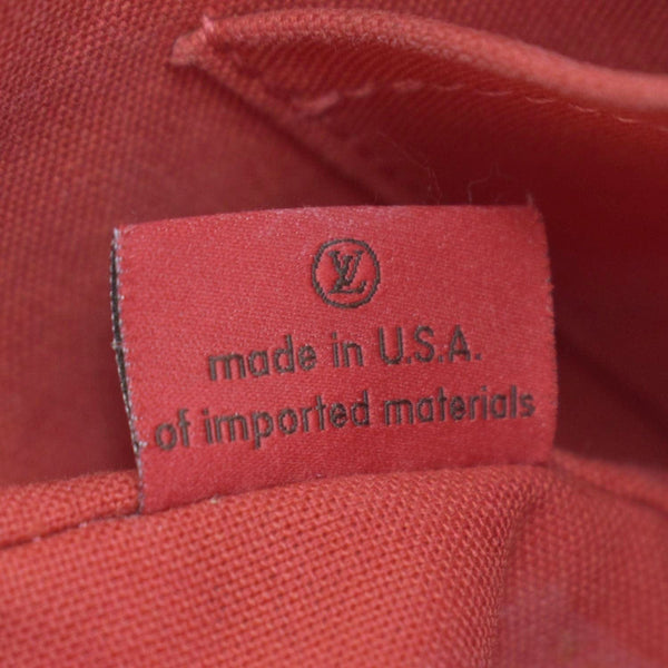 LOUIS VUITTON Totally MM Damier Ebene Shoulder Bag Brown