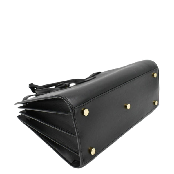 Yves Saint Laurent Sac De Jour Small Leather Shoulder Bag Black