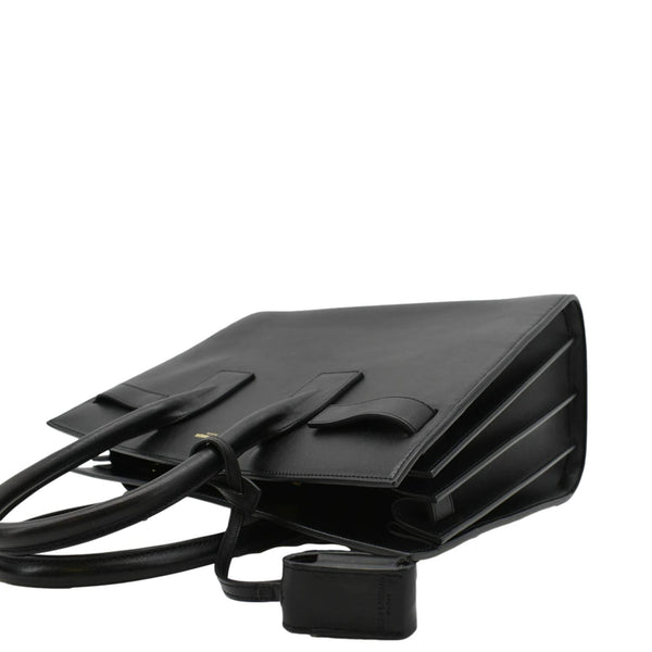 Yves Saint Laurent Sac De Jour Small Leather Shoulder Bag Black