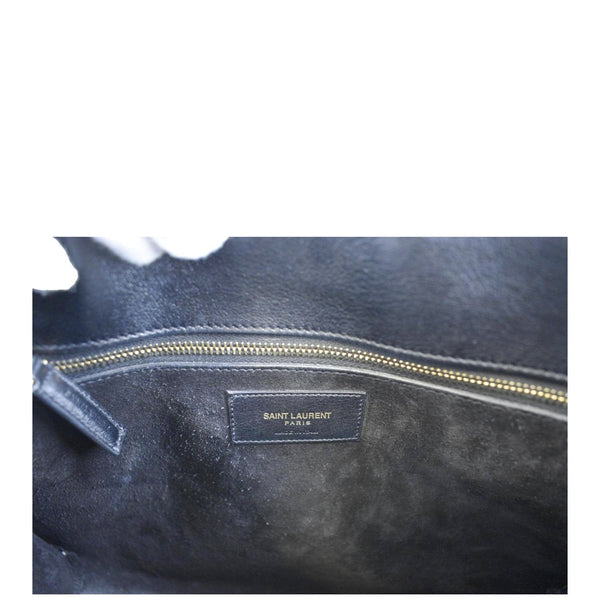 Yves Saint Laurent Sac De Jour Small Leather Shoulder Bag Black