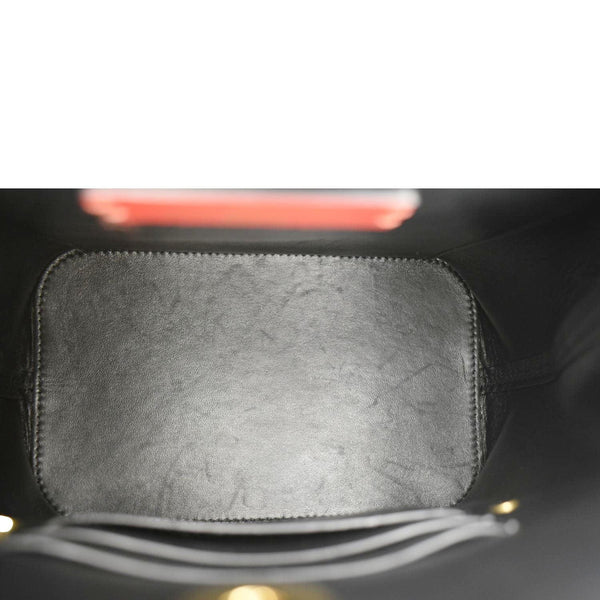 VALENTINO Garavani SuperVee Leather Crossbody Bag Black