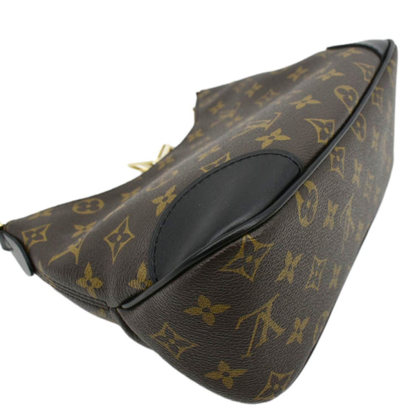LOUIS VUITTON Boulogne NM Monogram Canvas Shoulder Bag Black