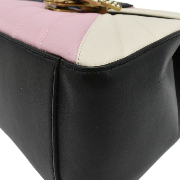 GUCCI Queen Margaret Quilted Leather Bee Backpack Multicolor 476664