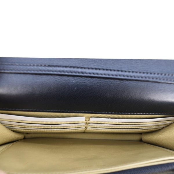 CHANEL CC Pearl Crush WOC Lambskin Quilted Leather Crossbody Bag Black