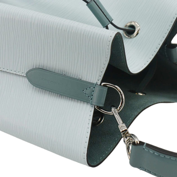 LOUIS VUITTON NeoNoe BB Epi Leather Shoulder Bag Light Blue