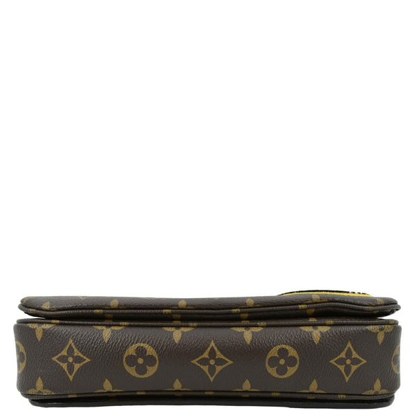 LOUIS VUITTON luxury metis Pochette Crossbody Bag Brown back land scape view