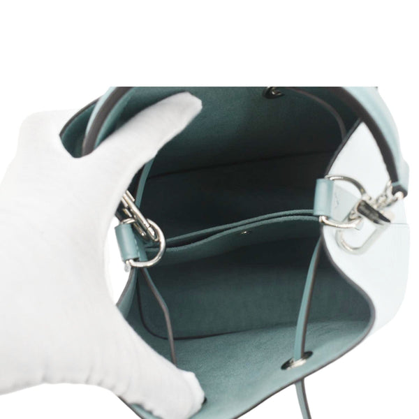 LOUIS VUITTON NeoNoe BB Epi Leather Shoulder Bag Light Blue
